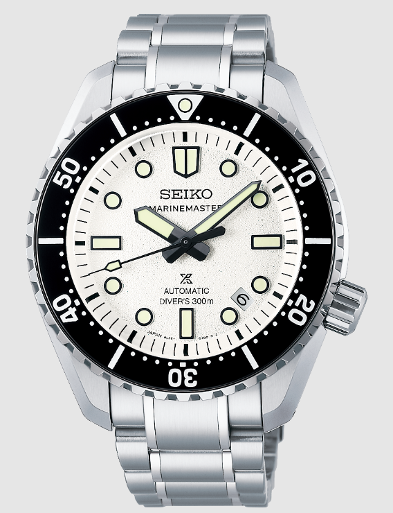 Seiko Prospex Marinemaster 1968 Divers Reinterpretation 300m In High Contrast Monochrome SLA077J1 Replica Watch